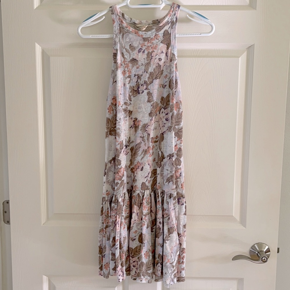 Rebecca Taylor Penelope floral linen dress